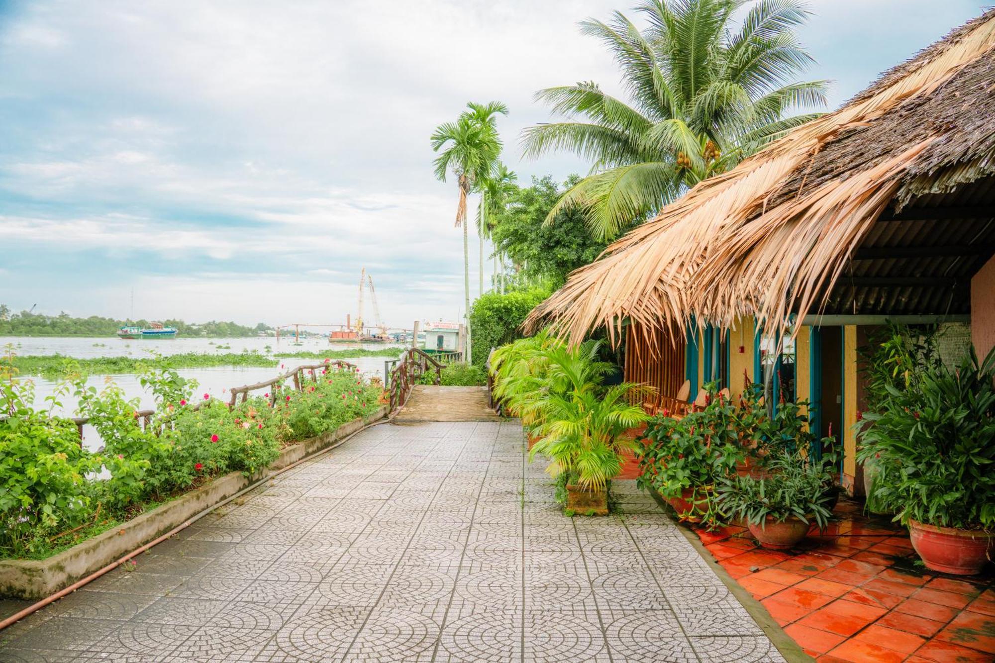 Mekong Lodge Resort Кай-Бе Екстер'єр фото